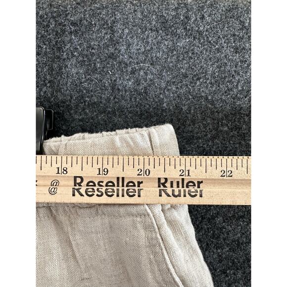 Talbots Tan Capris with Elastic Cuffs - Picture 6 of 10